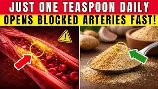 Clogged Arteries? One Teaspoon a Day Restores Blood Flow After 60 | Senior Health Tips
