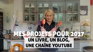 Un nouveau livre, un blog, des vidéos... mes projets pour 2017 | En cuisine avec Sophie