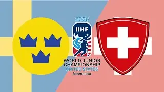 Sweden vs Switzerland - World Juniors Extended Game Recap - December 28, 2025