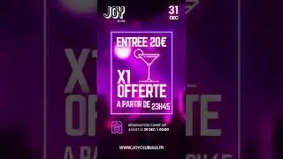 NOUVEL AN 2024 AU JOY CLUB LILLE (Discoth&egrave;que, Nord 59, FRANCE)