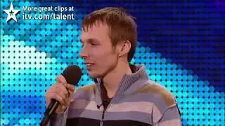Gatis gandis public unfunny funniest comedian in BGT