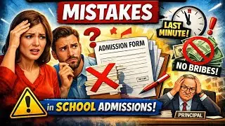 Common School Admission Mistakes Parents Make