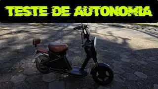 Teste de autonomia ; Autopropelido WD2 Panda 1000w 60V 20AH .