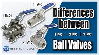 Breaking it Down: Comparing the Pros and Cons of 1PC, 2PC, and 3PC Ball Valves