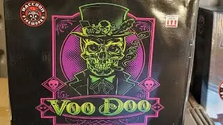 VOODOO 9 SHOT 500 GRAM CAKE BY RACOON FIREWORKS X 2