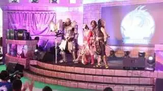 League of Legends cosplay performance
