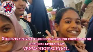 Trade fair and Food Fest by our students at Venus High School