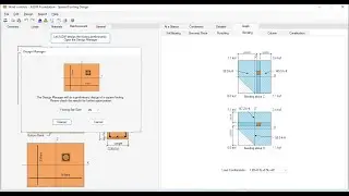 Spread Footing Design Manager in ASDIP FOUNDATION