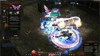 Rune Mage Darkangel LvL 827 Solo Deep Dungeon 2 - Mu Online Webzen S15.1