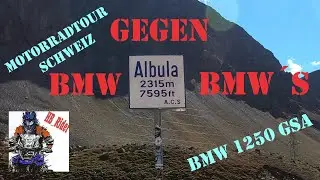 Motorradtour Schweiz 2020 | BMW GSA gegen BMW´S Z8😜😉 am #Albulapass | BMW 1250 GS Adventure| 4K
