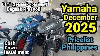 Yamaha December 2025 price list Philippines/Daming freebies na pamigay!