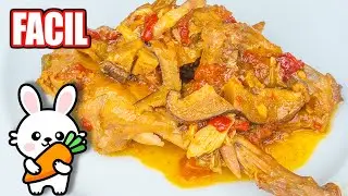 ✅ Receta CONEJO GUISADO TRADICIONAL 🐰 TIERNO y JUGOSO 😍