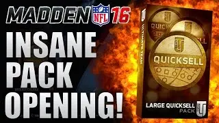 INSANE 250K PULL! LARGE QUICKSELL PACK OPENING! - Madden 16 Ultimate Team