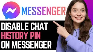 How To EASILY Disable Chat History Pin On Messenger App | NEW 2024