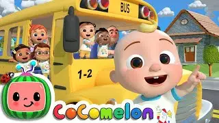 🚌 The Wheels on the Bus Go Round and Round | Fun Nursery Rhyme for Kids