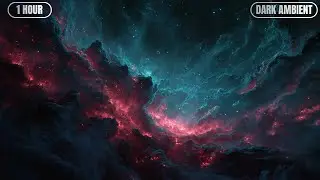 🌑 Cosmic Horror Nebula (1 HOUR) – Dark Nebula Space Ambient for Night Listening
