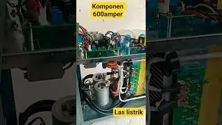 #tukanglas #komponen las listrik 600ampere