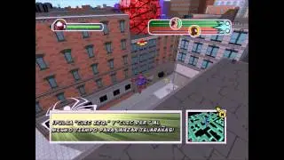 Ultimate spiderman gameplay 2 - Carrera con Johnny Storm