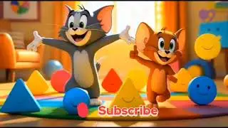 Tom & Jerry&rsquo;s Colorful Shape Parade | Shapes & Colors Nursery Rhyme for Kids 🎨🐱🐭