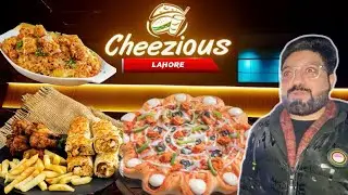 BEST PIZZA EVER | CHEEZIOUS LAHORE | RANA USMAN SHABBIR