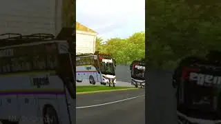 LEGEND COLOUR CODE LIVERY THE CARLO💚bus simulator #bussimulatorindonesia