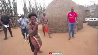 The tribal soldier made Speed run around village to become an official tribal warrior #ishowspeed 