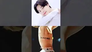 BTS Jimin All Tattoos😍💜🐥 #bts #trending #viral #jimin #tattoo #shorts #youtubeshorts #fyp #love