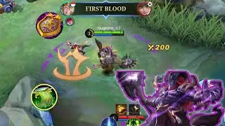 Wanwan kena mental ⁉️ item & emblem Hylos terbaik 2022 || mobile legend bang bang #hylos #tank #mlbb
