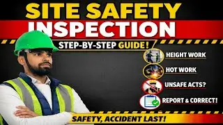 Site Safety Inspection Step By Step || Site Safety Inspection Kaise kre #inspection 