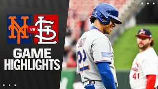 Mets vs. Cardinals Game 2 Highlights (5/4/25) | MLB Highlights