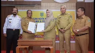 KUNJUNGAN BUPATI MUNA BARAT KE KABUPATEN BIMA
