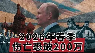 恐怖清单: 2026年春季伤亡恐破200万 | 二战后最大惨剧! 穿透克里姆林宫战报的惊悚真相 | 截肢囚犯被迫重返战场，俄军指挥官: