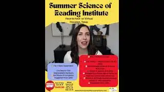 Summer Science of Reading Institute