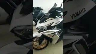 New Yamaha Aerox 155 silver colour 2023 edition