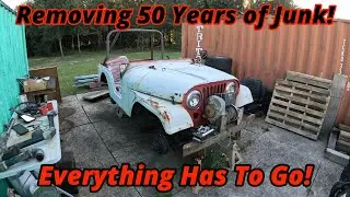 Восстановление Jeep CJ5 1970 года. Часть 2 &mdash; разборка и снятие!