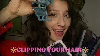 Your friend clip your hair ✨