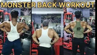 BACK WORKOUT FOR MONSTER BACK | DAILY VLOG DAY 29/365 CHALLANGE