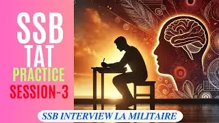 SSB Interview Psychology Test | TAT Practice Exercise 3 | Crack SSB with Confidence