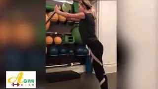 Ivanka trump practice gym