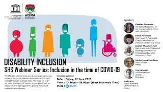 APEKSI - UNESCO Jakarta | International Disability Inclusion Webinar | 12 June 2020