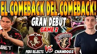 PERU REJECTS vs CHANDOGS [GAME 2] BO3 - GRAN DEBUT 