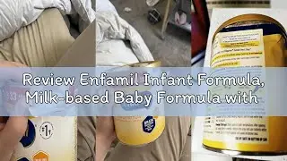 Review Enfamil Infant Formula, Milk-based Baby Formula with Iron, Omega-3 DHA & Choline, Powder Can,