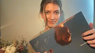 asmr | vinyl record tapping (soft spoken) 