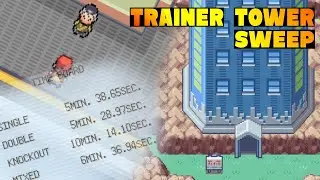 Wipe through the Trainer Tower | Pok&eacute;mon FireRed/LeafGreen