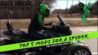 Top 5 Mods for your Can Am Spyder