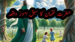 Hazrat Luqman Ka Sabaq Amooz Waqia: Aik Mufeed Kahani | Stories Of Islamic History In Urdu | Islamic