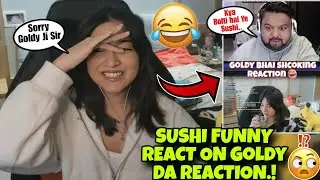 S8ul Sushi Funny React on GoldyDa Reaction on Her Video 😂🔥