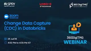 Change Data Capture (CDC) in Databricks | 360DigiTMG