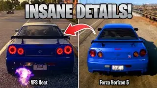 NFS Heat vs Forza Horizon 5 - The Graphics Difference Is INSANE!