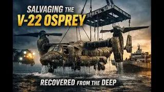Salvaging and Restoring the Bell Boeing V 22 Osprey &mdash; The Recovery off the Coast of Japan